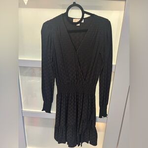 Michael Kors Black Long Sleeve Dress